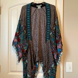 Flying Tomato Printed Kimono